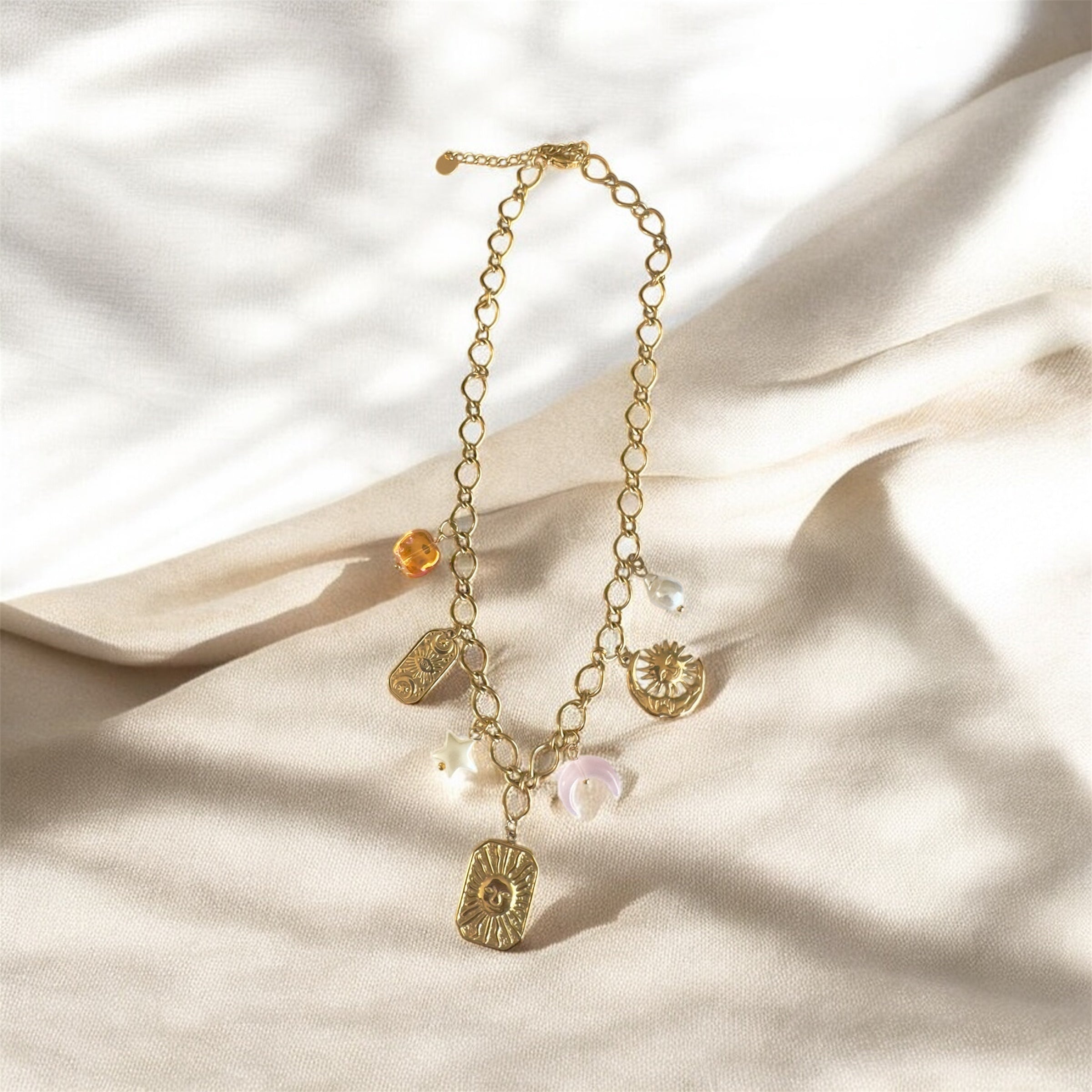 Collier Lune d’or