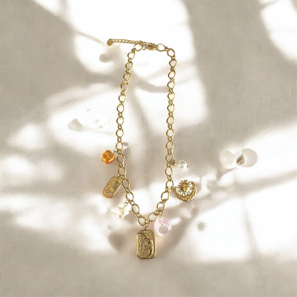 Collier Lune d’or